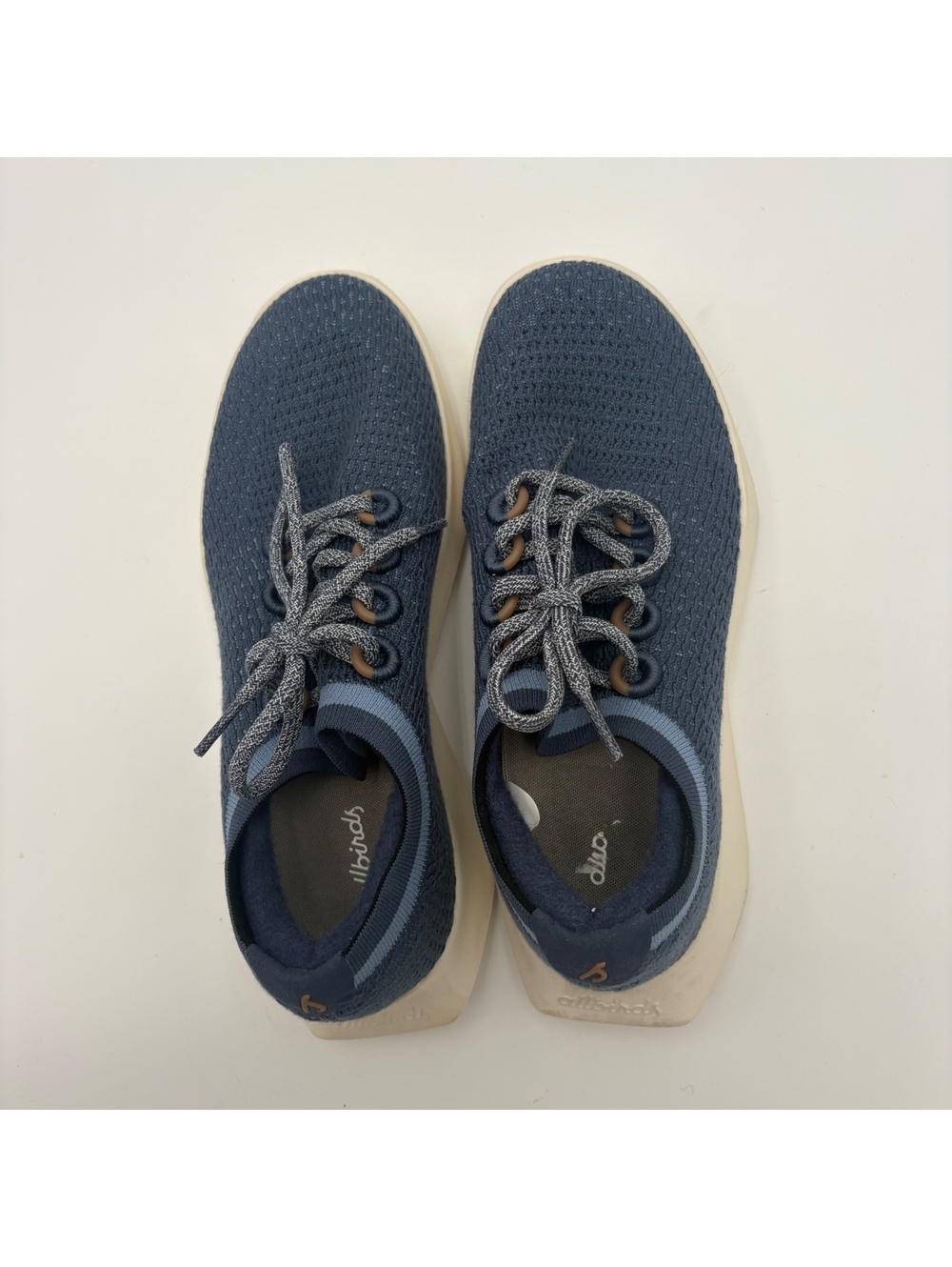 Allbirds $135 Womens Tree Dasher 2 8.5 Running Sneakers Navy Blue Outdoor Casual - Picture 4 of 9